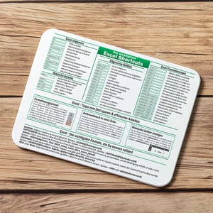 Utiliser Excel efficacement : tapis de souris avec raccourcis / raccourcis + trucs et astuces - Photo 1/3