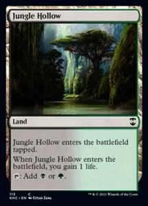 MTG - JUNGLE HOLLOW - Kaldheim Commander (C) - Picture 1 of 1