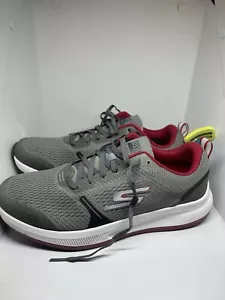 Skechers Herren Go Pulse Running und Walking Sneaker Grau/Rot Gr. 10,5 - Bild 1 von 10