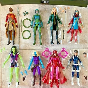 WOMEN OF MARVEL LEGENDS She Hulk Emma Frost Black Widow Quake Pepper Potts UPICK - Picture 1 of 41