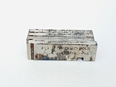 RIDGID 48690 Bolt Dies 1/4"-28 UNF RH High Speed Chasers For Machine Die Head - Image 1 of 4