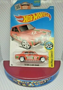 Hot Wheels '70 Ford Escort RS 1600 CUSTOM MADE REAL RIDERS BB13-281 - Picture 1 of 6