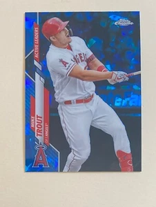 2020 Topps Chrome Update Sapphire Edition Active Leaders Mike Trout Angels#P8078 - Picture 1 of 1
