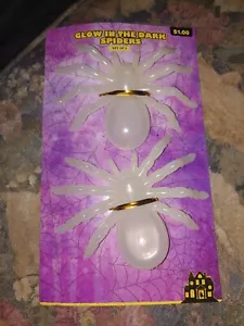 Loftus Glow In The Dark Halloween Spider Decoration Prop, Green - Picture 1 of 1