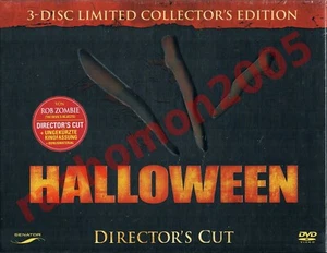 DVD ROB ZOMBIE'S HALLOWEEN 2007 UNRATED+UNCUT Limited Edition Box Region 2 NEW - Picture 1 of 3