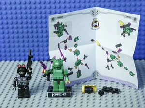 KRE-O Transformers MINIFIGURE Waspinator w instructions Kreo Kreon w soldier - Picture 1 of 2
