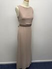 TFNC Bridesmaid Dress Whisper Pink Bow Detail Low Back NEW Size 12 B11
