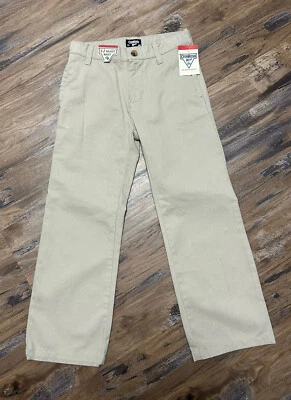 Pantalones OshKosh B'Gosh Caqui Escuela/Uniforme Niños Talla 8R E-Z Cintura Ajustable Nuevos con Etiquetas Foto 1 de 4