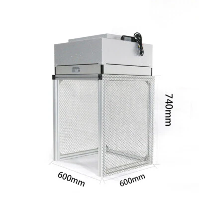 110V Dust Free Room Workshop Dust Free Room Workshop Laminar Flow Hood Bench Air - Image 1 of 4