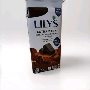 Lily's - Extra Dark Chocolate - Style Bar - 70 %Cocoa - 2.8 Oz- Case Of 12 - Picture 1 of 5