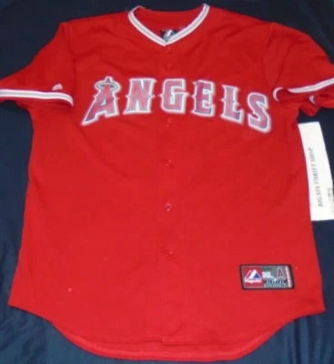 Majestic Los Angeles Angels Josh Hamilton #32 MLB Jersey Size Large Adult - Image 1 of 2