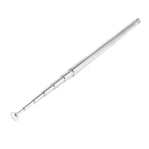 Metal FM Radio Telescopic Antenna Replacement Universal 65cm 6 Sections Aerial - Picture 1 of 6