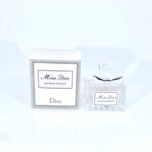 MISS DIOR BLOOMING BOUQUET EAU DE TOILETTE 5 ML 0.17 FL.OZ. MINI PERFUME - Picture 1 of 4
