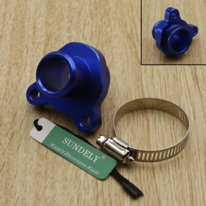 Blue Water Hose Fitting Replacement For BMW 335i 11537541992 11537544638 - Picture 1 of 5
