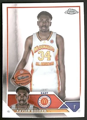 2023-24 Topps Chrome McDonald's All American #49 Xavier Booker - Image 1 of 2