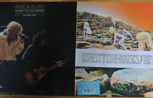 LED ZEPPELIN Houses Of The Holy LP + PAGE & PLANT Going To California 2-LP Vinyl - Picture 1 of 3