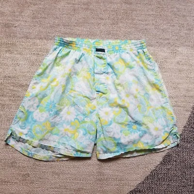 Pijama Lilly Pulitzer Shorts Para Hombre Pequeño Azul Floral Via Palm Beach Lounge Foto 1 de 4