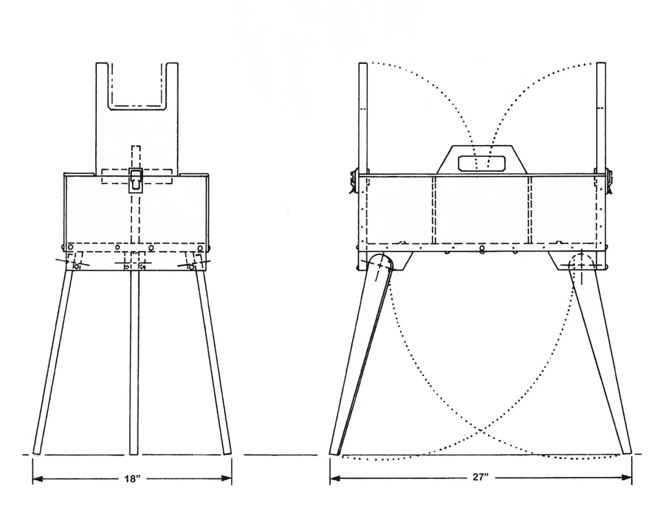 Handy Field Box And Stand Plans and Instructions - Image 1 of 1