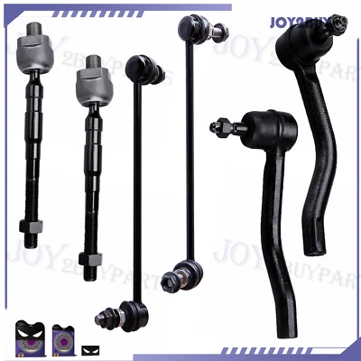 6 件 Sway Bar Link+ 内外扎杆末端适用于 2007 08-11 2012 2013 年日产 Altima — 第 1/4 张图片