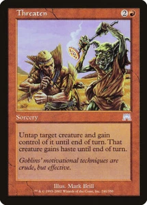 4x Threaten - LP - Onslaught - mtg - SPARROW MAGIC - Picture 1 of 1