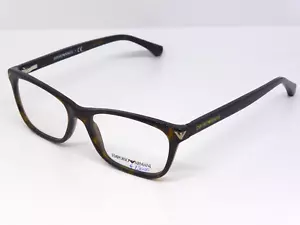 EMPORIO ARMANI EA 3073 5026 52 Havana Eyewear Men - Foto 1 di 8
