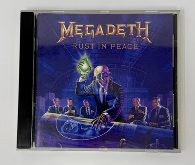MEGADETH - Rust In Peace (CD, 1990) Combat / Capitol Records – First Press - AAD Foto 1 de 4