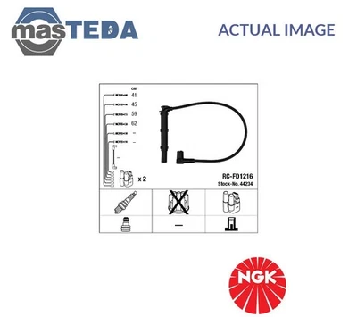 44234 IGNITION CABLE SET LEADS KIT NGK NEW OE REPLACEMENT - Image 1 of 4