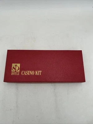 Vintage Stancraft Products Hoyle Casino Kit 8120 Card Game - New Sealed - Image 1 of 4