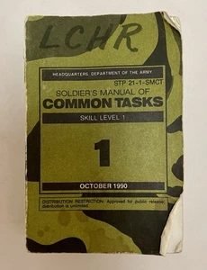 Soldier's Manual of Common Tasks"~October, 1990 ~ Dept. Of The Army ~ Paperback - Picture 1 of 7