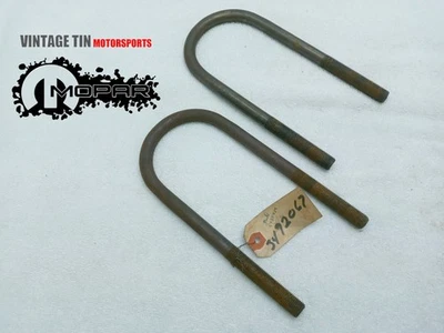 NOS Mopar 1987 Dodge Ramcharger LH Front Axle Leaf Spring U-Bolt 3492067 (Qty 2) Foto 1 de 2