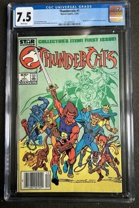 Thundercats #1 Newsstand Variant 1st App Of Thundercats  CGC 7.5 4114007012 - Picture 1 of 6