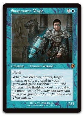 Snapcaster Mage (Retro Frame) #478 (NM) Innistrad Remastered INR Magic MTG - Image 1 of 2