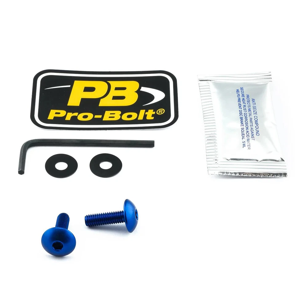 Pro Bolt Aluminium Screen Bolt Kit Blue For Yamaha MT-03 ABS 2016-2022 - Image 1 of 1