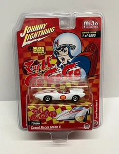 1/64 Johnny Lightning MIJO Silver Screen Machines SPEED RACER MACH 5 limited ed - Picture 1 of 4