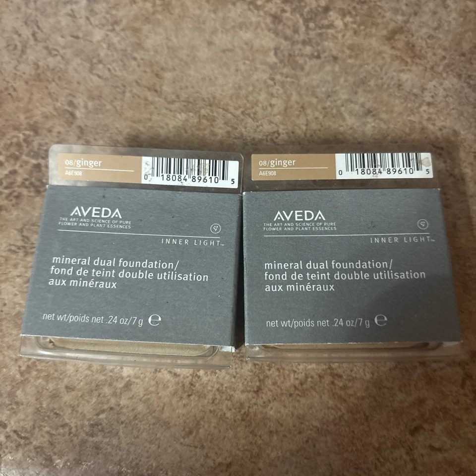 Aveda Inner Light Mineral Dual Foundation .24oz 7g Ginger 08 - Image 1 of 1