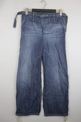 Pantalones de mezclilla para mujer EVISU azul regular bootcut talla 29 Foto 1 de 4
