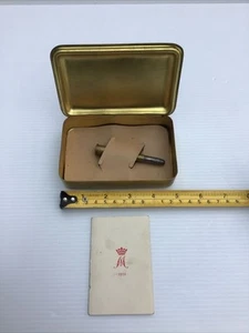 Rare WW1 Princess Mary 1914 Xmas Tin With Sterling Silver Pencil &1915 Card - Picture 1 of 13