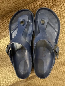 Birkenstock Gizeh Blue EVA 39 women 8 to 8 1/2. - Picture 1 of 4