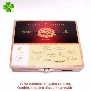 Reserva Familiar Padrón Nº 85 Caja de cigarros de madera vacía 6,25" x 4,75" x 1,75" - Imagen 1 de 10