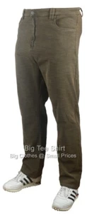 Pantalones de mezclilla elásticos Big Para hombre Kam Crossley Slub Weave 42 44 46 48 50 52 54 56 58 60 - Imagen 1 de 3