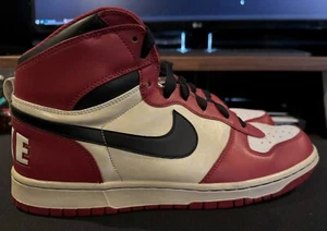 NIKE Spike Lee 2009 US 12 Like NEW Big Nike High Varsity Red Chicago Bulls RARE - Picture 1 of 7