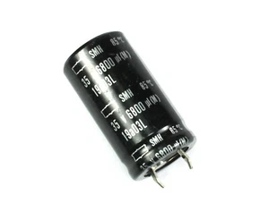 2 Stück Nippon Chemi-con 6800uF 35V SMH Radial Elektrolytkondensator - Bild 1 von 1