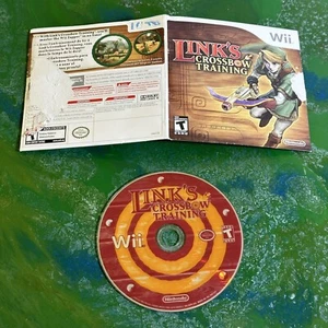 Link's Crossbow Training Nintendo Wii Zapper Game Legend of Zelda Disc & Case - Picture 1 of 2