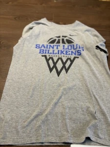 Saint Louis Billikens Nike Dri-FIT Gray short sleeve T-shirt Men’s size Small - Picture 1 of 3