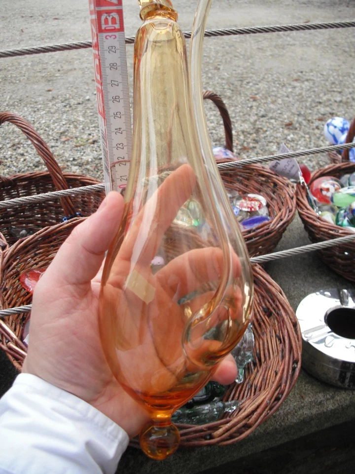 Goethe Barometer Wetterglas Wetterstation Glashütte Barbora Lenora handgemacht - Bild 1 von 4