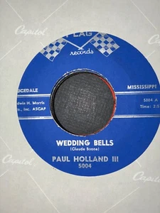 Paul Holland III Scarce Country Teen 45 on Flag Mississippi Alabama - Picture 1 of 1