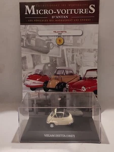 Micro Cars of Old No.1 - Velam Isetta (1957) - 1/43 + Booklet - Bild 1 von 3