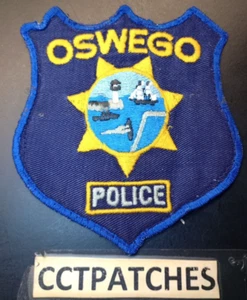 OSWEGO, NEW YORK POLICE SHOULDER PATCH - Picture 1 of 2