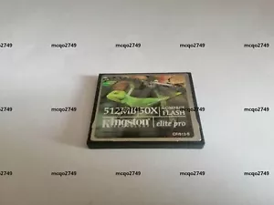 KINGSTON 512MB 50X CF CARD - Picture 1 of 2