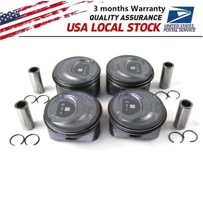 Juego de pistones y anillos para Hyundai Sonata 2011 2,4 L Kia Sorento Optima Sportage G4KJ Foto 1 de 4